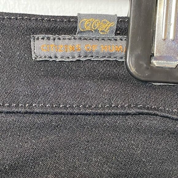 CITIZENS OF HUMANITY Avedon Slick Skinny Leg Black Women’s Size 27 - Picture 10 of 14